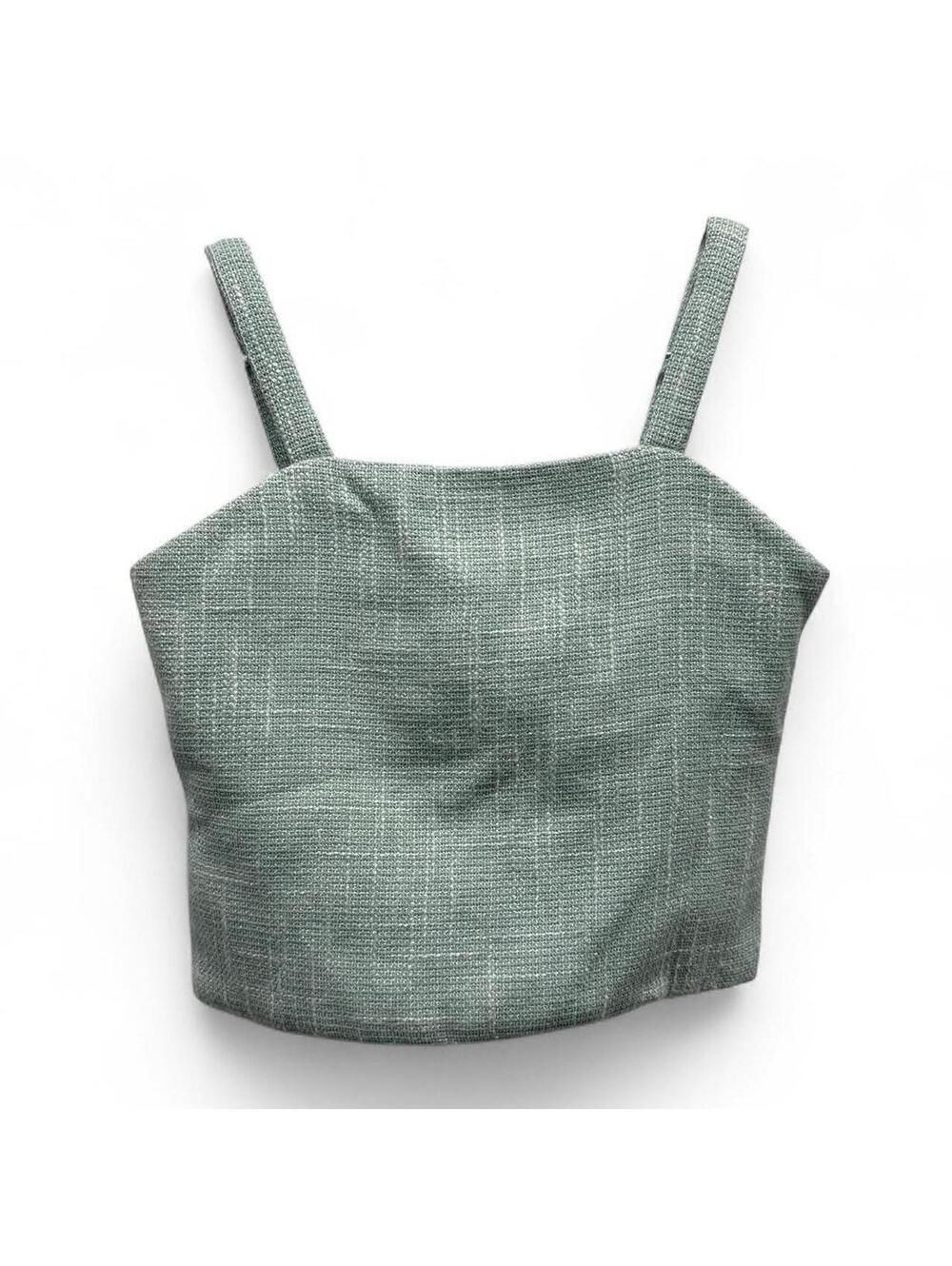 Truce Green Crop-top